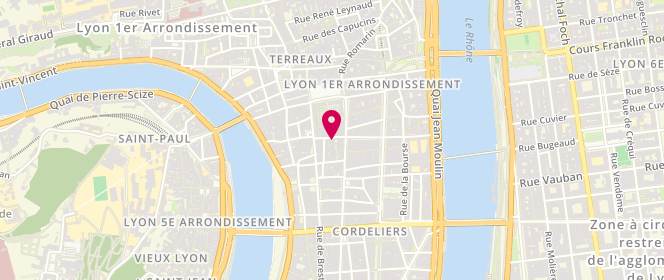 Plan de Graphiti, 8 Rue du Plâtre, 69001 Lyon