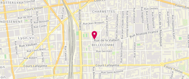 Plan de Zeddy's, 15 Rue de la Viabert, 69006 Lyon