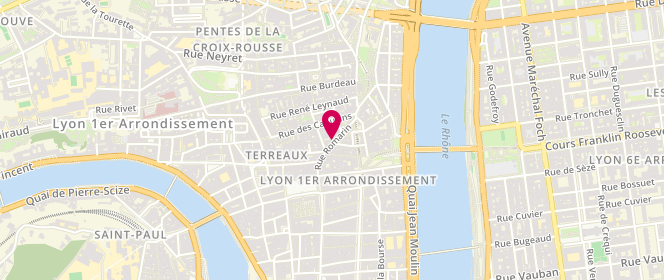 Plan de Héméra Outlet, 10 Rue Romarin, 69001 Lyon