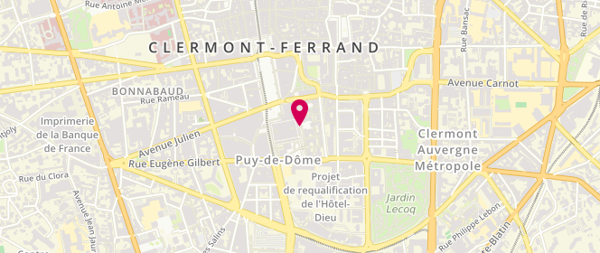 Plan de Devred, 18 Rue Allagnat, 63000 Clermont-Ferrand