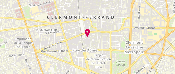 Plan de 1.2.3, 18 Rue d'Allagnat, 63000 Clermont-Ferrand