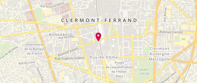 Plan de Hema, Centre Comm. Carré Jaude
place de la Résistance, 63000 Clermont-Ferrand
