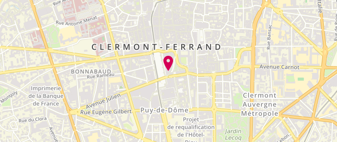 Plan de Naf Naf, 35 place de Jaude, 63000 Clermont-Ferrand
