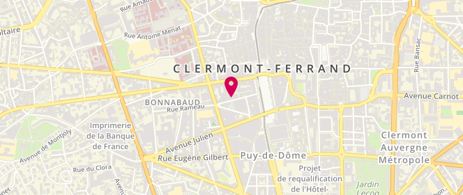 Plan de Indies, 18 Rue Maréchal Foch, 63000 Clermont-Ferrand
