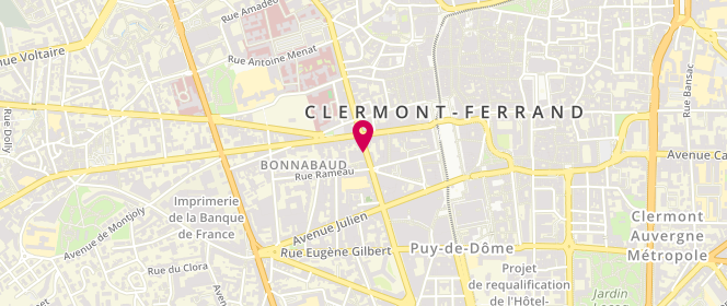 Plan de A Part, 4 Rue Bonnabaud, 63000 Clermont-Ferrand