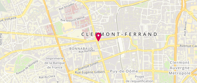 Plan de Ba&Sh, 31 Rue Blatin, 63000 Clermont-Ferrand