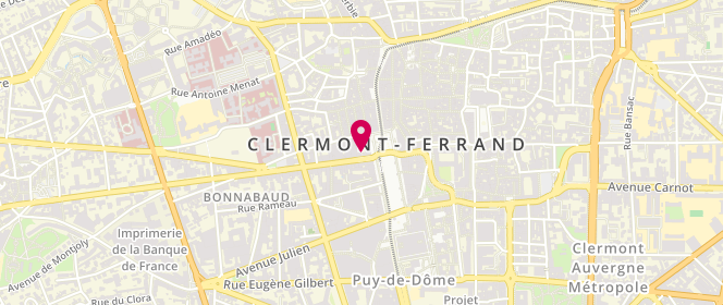 Plan de Eric Bompard, 2 Rue Blatin, 63000 Clermont-Ferrand