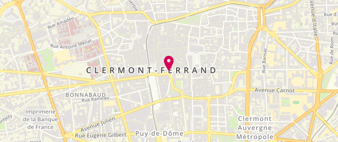 Plan de Boutique Desaix, 20 Boulevard Desaix, 63000 Clermont-Ferrand