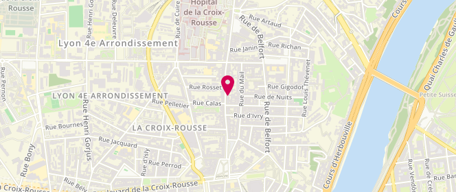 Plan de La Fée Maraboutée, 26 grande Rue de la Croix-Rousse, 69004 Lyon