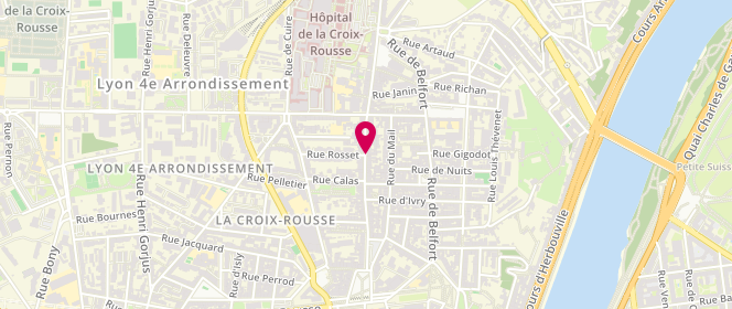 Plan de Padama, 40 grande Rue de la Croix-Rousse, 69004 Lyon