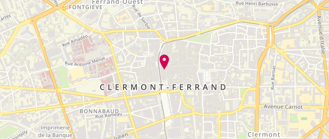 Plan de Ikks Men, 24 Rue du 11 Novembre, 63000 Clermont-Ferrand