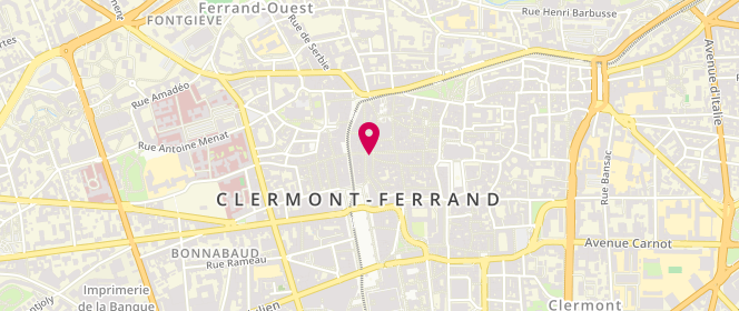 Plan de Picture Store Clermont-Ferrand, 27 Rue du 11 Novembre
33 Rue des Gras, 63000 Clermont-Ferrand