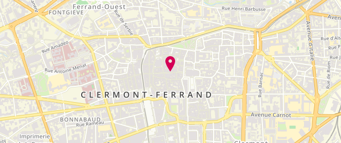 Plan de Saint James, 22 Rue des Gras, 63000 Clermont-Ferrand