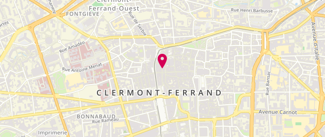 Plan de Du Pareil au même, 23 Rue du 11 Novembre, 63000 Clermont-Ferrand