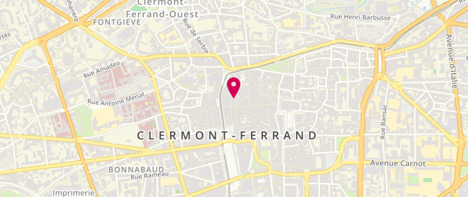 Plan de Maison Sauret, 21 Rue du 11 Novembre, 63000 Clermont-Ferrand