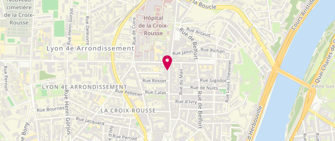 Plan de Enjoy Store, 61 grande Rue de la Croix-Rousse, 69004 Lyon