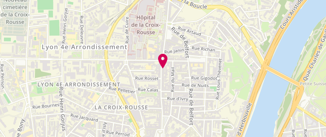 Plan de Maison MUSY, 52 grande Rue de la Croix-Rousse, 69004 Lyon