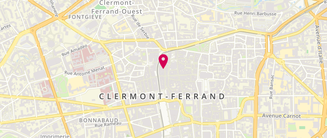 Plan de Devred, 14 Rue du 11 Novembre, 63000 Clermont-Ferrand
