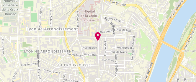 Plan de 1083 et Modetic, 63 grande Rue de la Croix-Rousse, 69004 Lyon