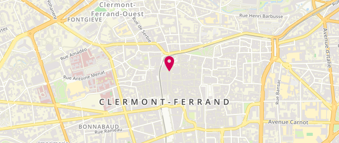 Plan de Ikks Women, 17 Rue du 11 Novembre, 63000 Clermont-Ferrand