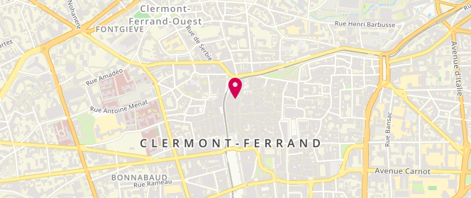 Plan de La Fée Maraboutée, 15 Rue du 11 Novembre, 63000 Clermont-Ferrand