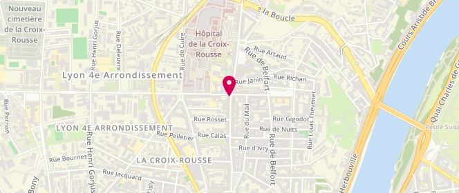 Plan de Ygg - More Than Organic, 73 Grande Rue Croix Rousse, 69004 Lyon