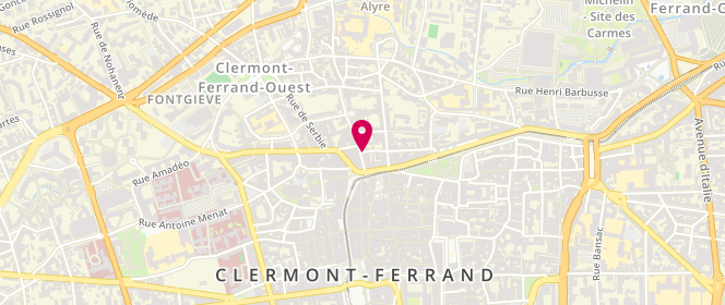 Plan de Solene By Chez Les Miss, 2 Rue Sainte-Claire, 63000 Clermont-Ferrand