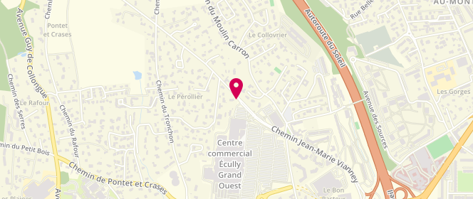 Plan de One Step, Centre Commercial Ecully Grand Ouest 13 Chemin Jean Marie Vianney, 69130 Écully