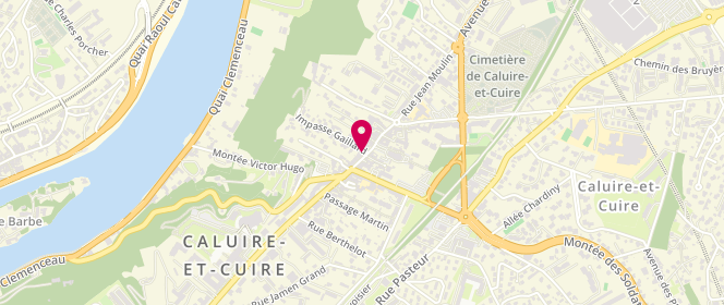 Plan de Franckal, 43 Rue Jean Moulin, 69300 Caluire-et-Cuire
