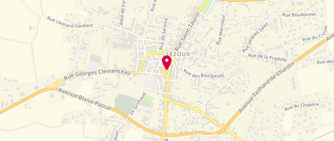 Plan de Le Boudoir, 18 Rue du Commerce, 63190 Lezoux