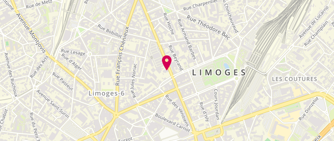 Plan de Etam Lingerie, Centre Commercial Saint Martial, 87000 Limoges