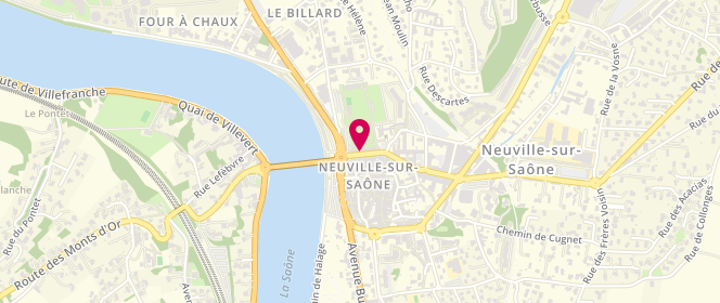 Plan de Betty M, 5 Rue Victor Hugo, 69250 Neuville-sur-Saône