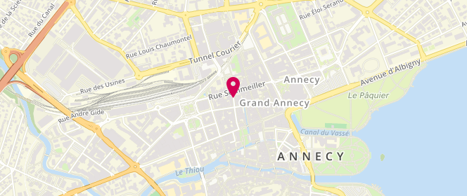 Plan de L'Annexe du 19, 19 Rue de l'Annexion, 74000 Annecy