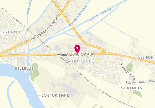 Plan de Gemo Vetements, Magasin No 5131
Avenue du Pont Rouge, 17430 Tonnay-Charente