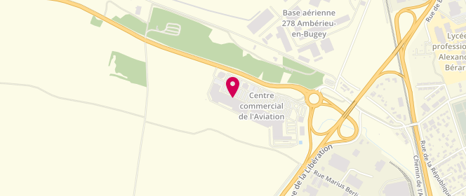 Plan de Moa, Zone Centre Commercial de l'Aviation, 01500 Ambérieu-en-Bugey