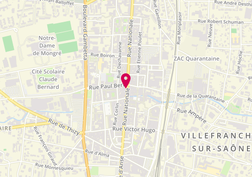 Plan de LEONE villefranche, 634 Rue Nationale, 69400 Villefranche-sur-Saône