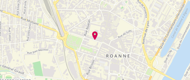 Plan de Promochic, 8 Rue Alsace Lorraine, 42300 Roanne