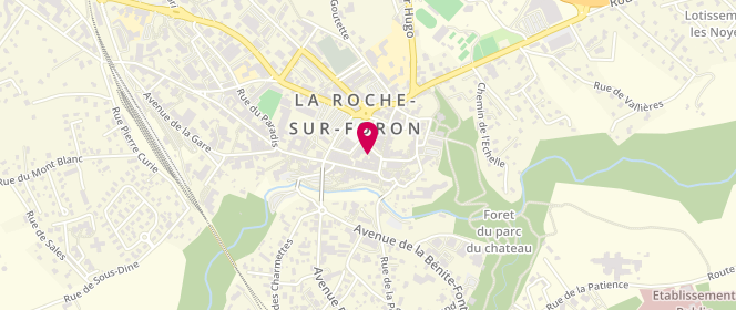 Plan de By Frango, 30 place de la République, 74800 La Roche-sur-Foron