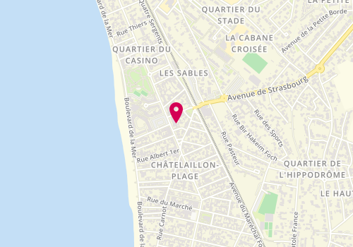 Plan de Décosphair, 115 boulevard de la République, 17340 Châtelaillon-plage