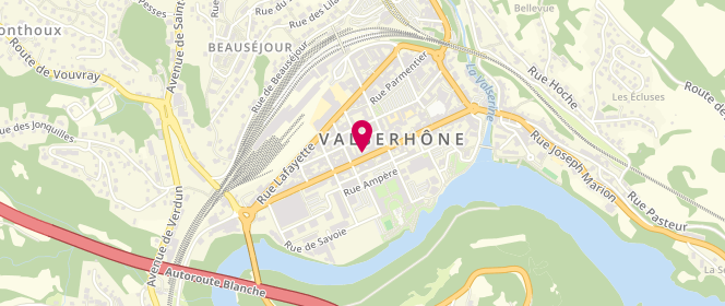 Plan de Diane Lingerie, 48 Rue de la République, 01200 Valserhône