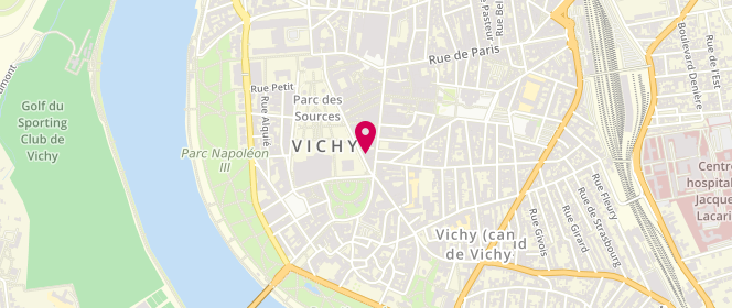 Plan de Weill, 4 Rue du Président Wilson, 03200 Vichy
