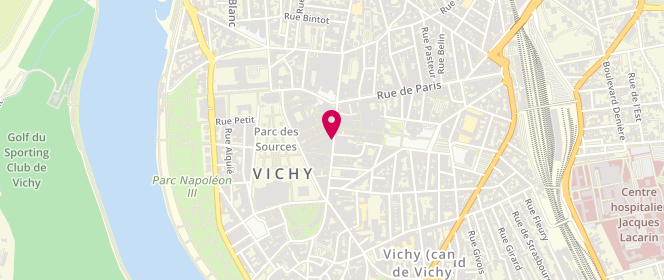 Plan de Cannelle, 19 Rue Georges Clemenceau, 03200 Vichy