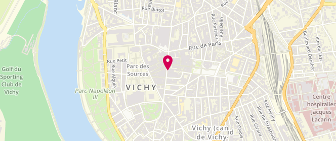 Plan de Jott, 20 Rue Georges Clemenceau, 03200 Vichy