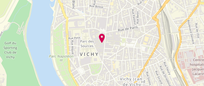 Plan de SIDI Marie, 13 Rue Burnol, 03200 Vichy