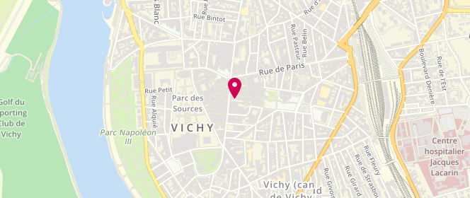 Plan de Tchuss, 45 Pass. Clemenceau, 03200 Vichy