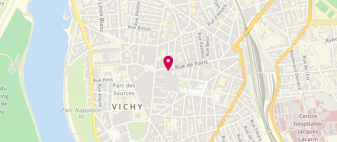Plan de Hypnotikstore, 4 Rue de Paris, 03200 Vichy