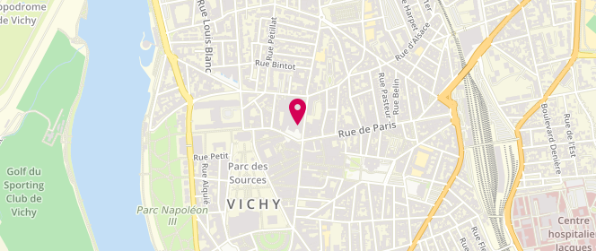 Plan de Pimkie - Vichy Centre Commercial Les 4 Chemins, 35 Rue Lucas, 03200 Vichy