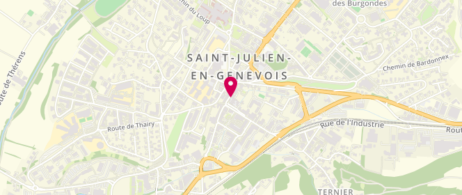 Plan de Just Nine, 9 Grand Rue, 74160 Saint-Julien-en-Genevois