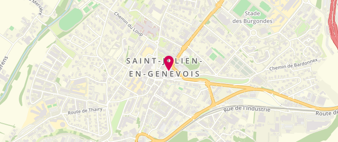 Plan de Weinberg, 6 Place General de Gaulle, 74160 Saint-Julien-en-Genevois