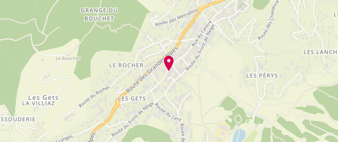 Plan de Petitpois, 649 Rue du Centre, 74260 Les Gets